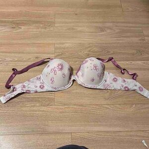 Floral Print Women's Bra